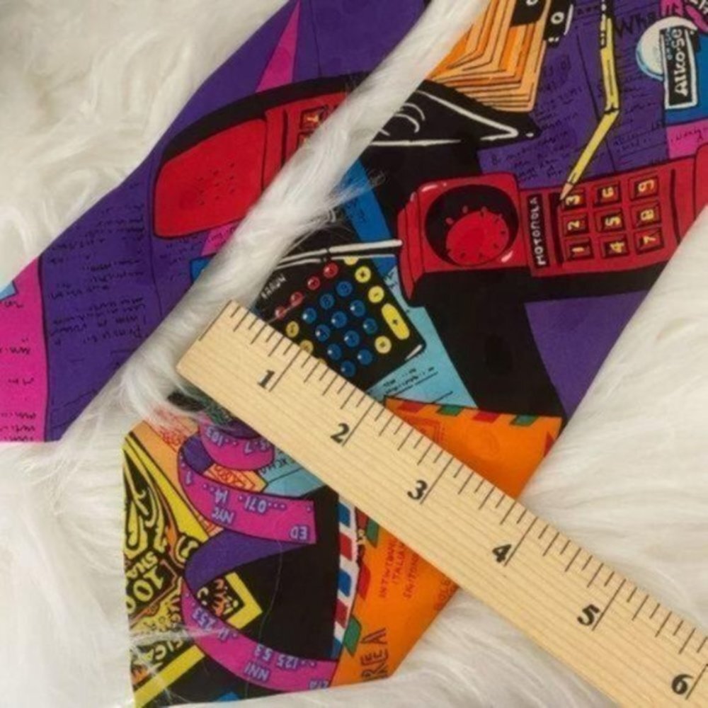 Authentic 1992 Addiction Tie 100% Silk NYC